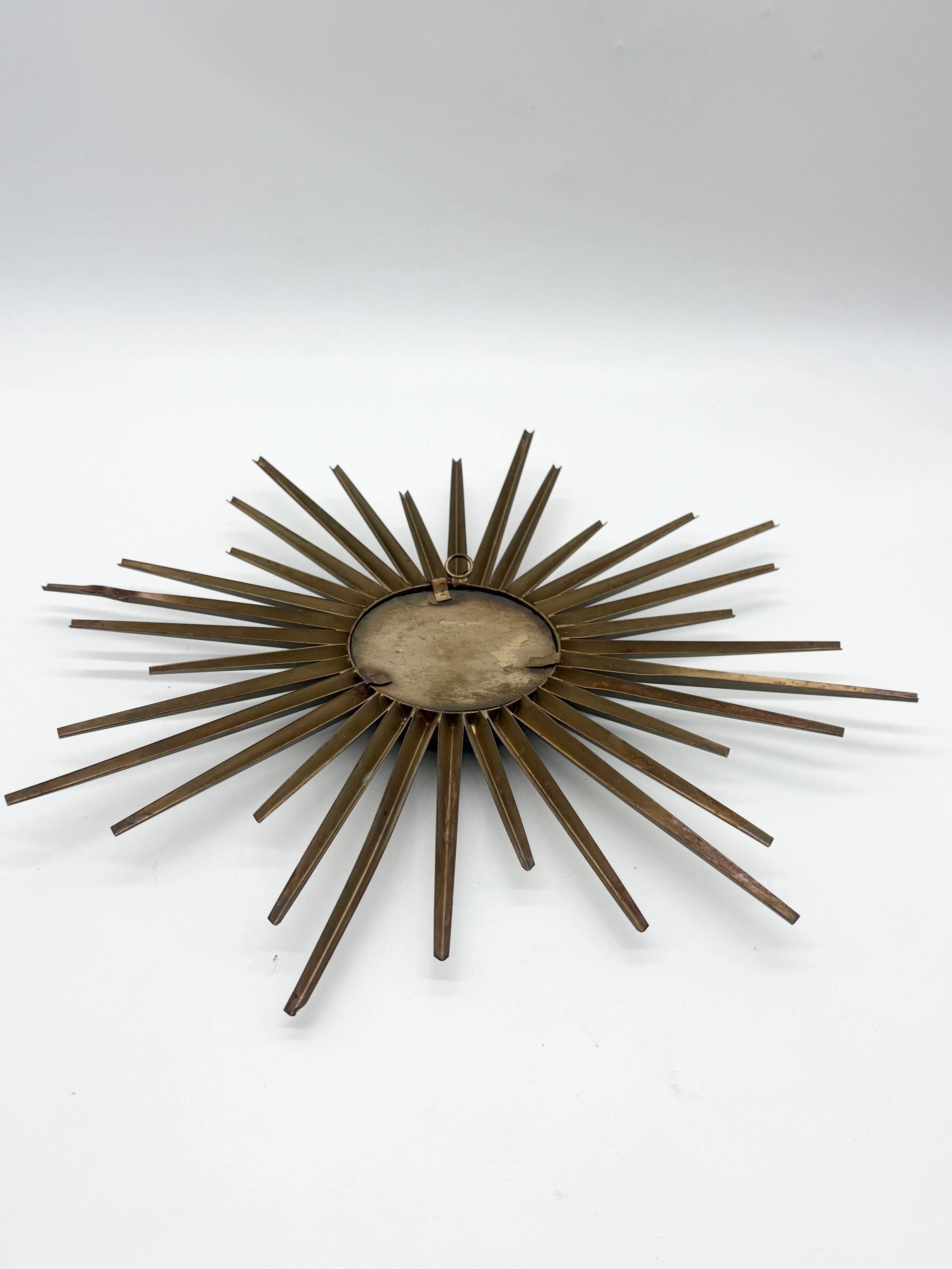 Miroir "Soleil" Chaty Vallauris, France, 1950s