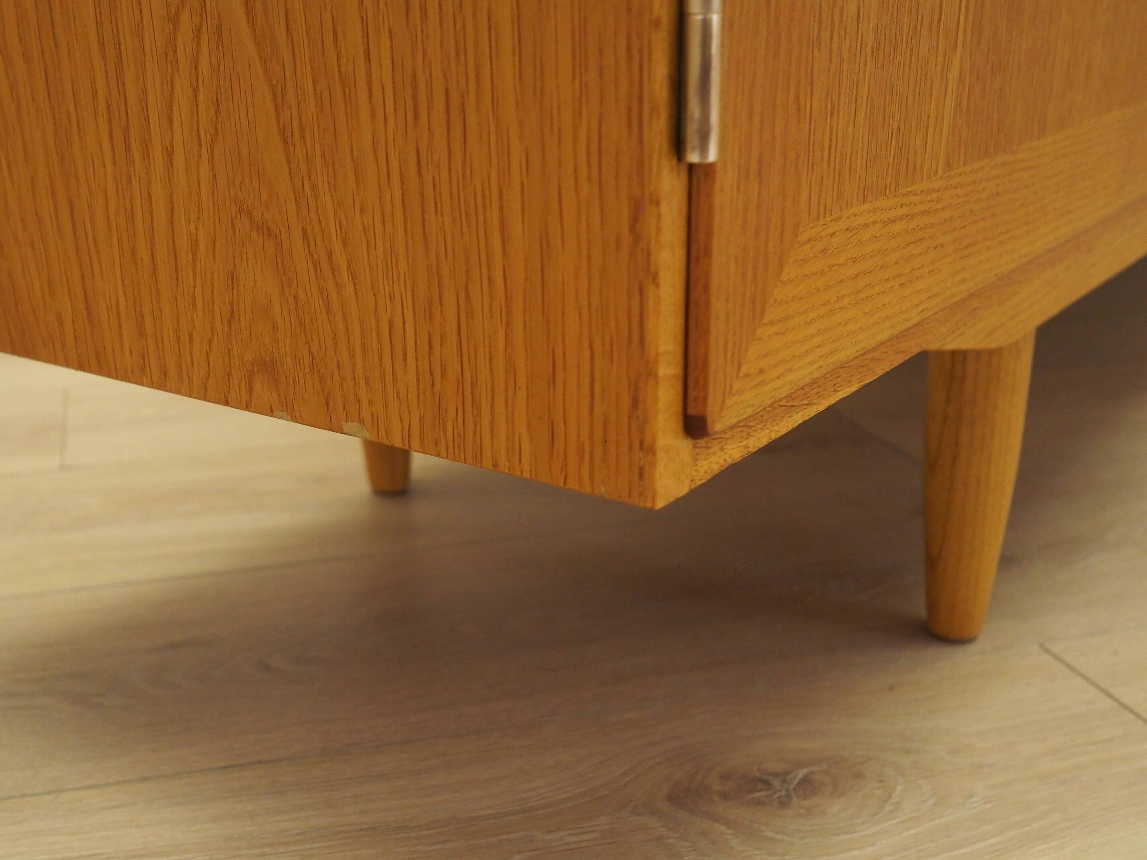 Ash sideboard, Danish design, 1970s, designer: Carlo Jensen, production: Hu