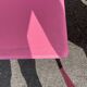Set of 4 pink design AIR CHAIRS by Jason Morrison.