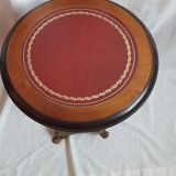 Empire style pedestal table lion's feet