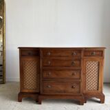 Chiffonier, small 19th century storage unit 1m12 x 74 x 35