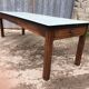 Vintage farm table from the reconstruction period in fir.