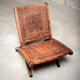 Set of 4 Angel’s Pazmino folding chairs, 1960’s