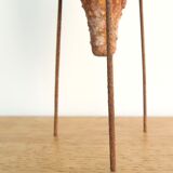 Ceramic amphora on tripod base, 70s