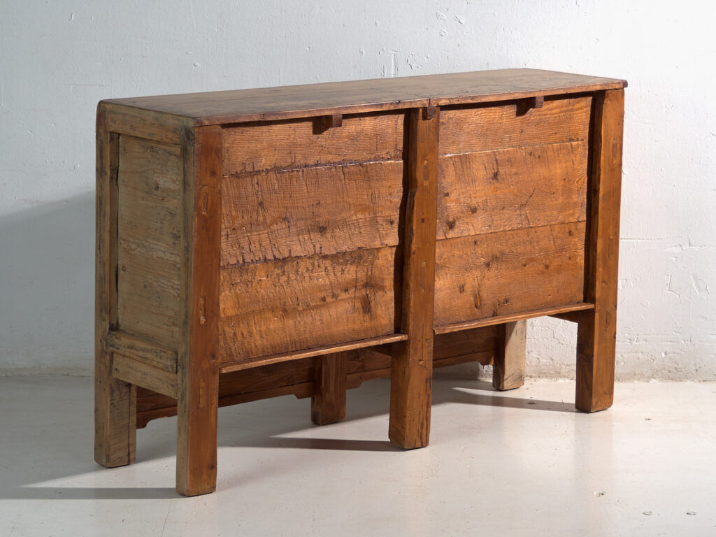 Antique pine wood sideboard – China, circa 1930