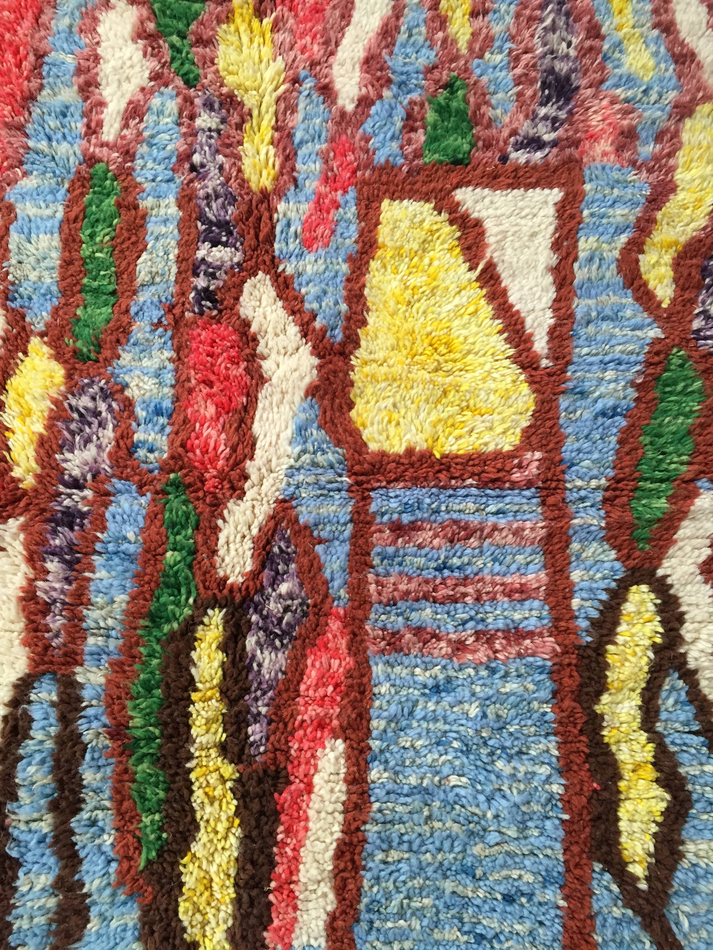 Moroccan Berber carpet Beni Ouarain 2.58x1.63m