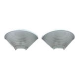 Vintage Pair of Egisto 38 sconces by Angelo Mangiarotti for Artemide. Italy 1980s