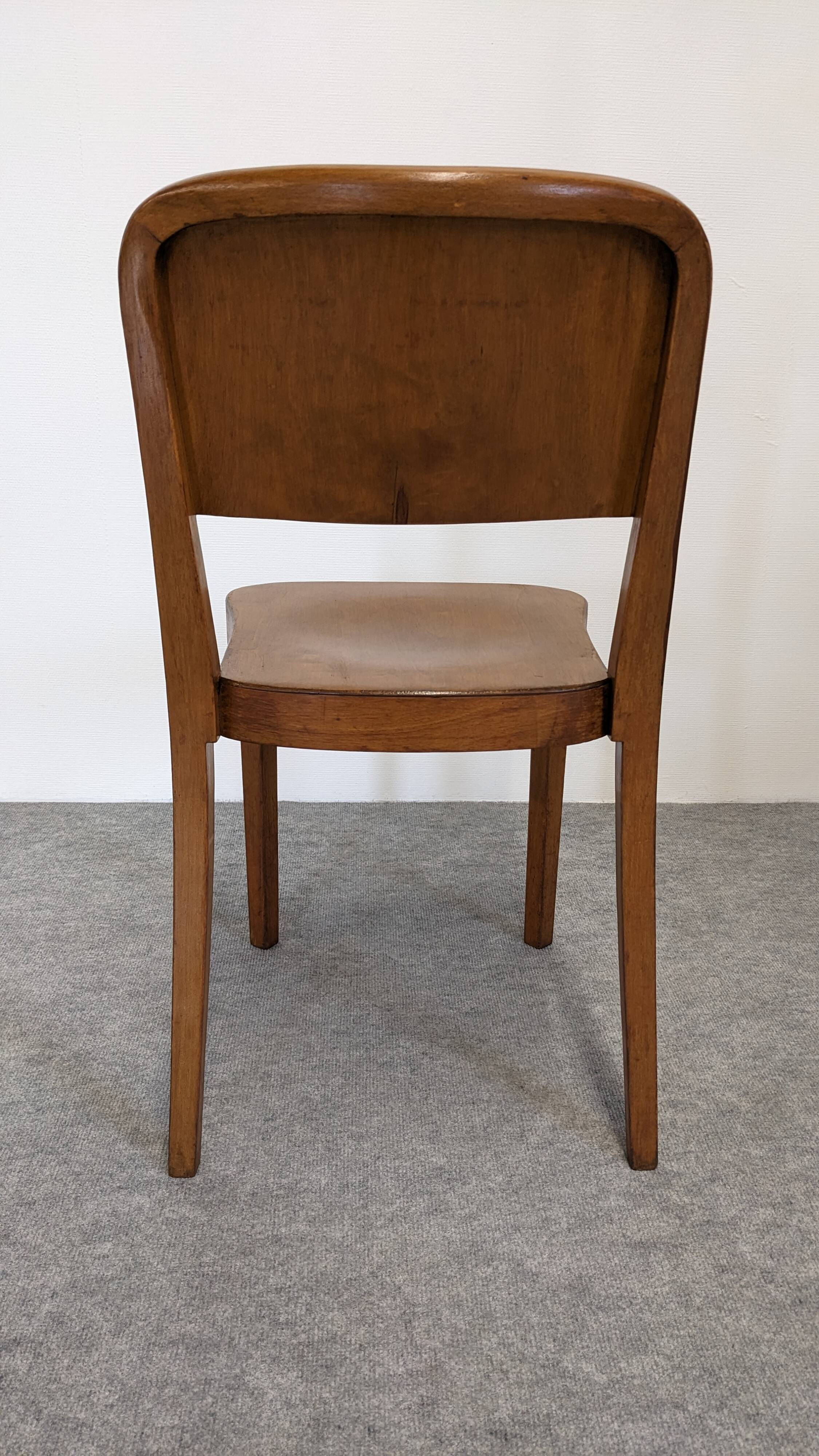 Pair of Bauhaus chairs by Ernst Haefeli for Horgen Glarus, Switzerland 1926