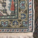 Tapis ancien  Turquie kaysery en soie fait main 85x216 cm