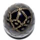 FABERGE Egg paperweight engraved purple gold signed by Fabergé numbered