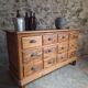 Antique shop counter with 12 drawers / kitchen island