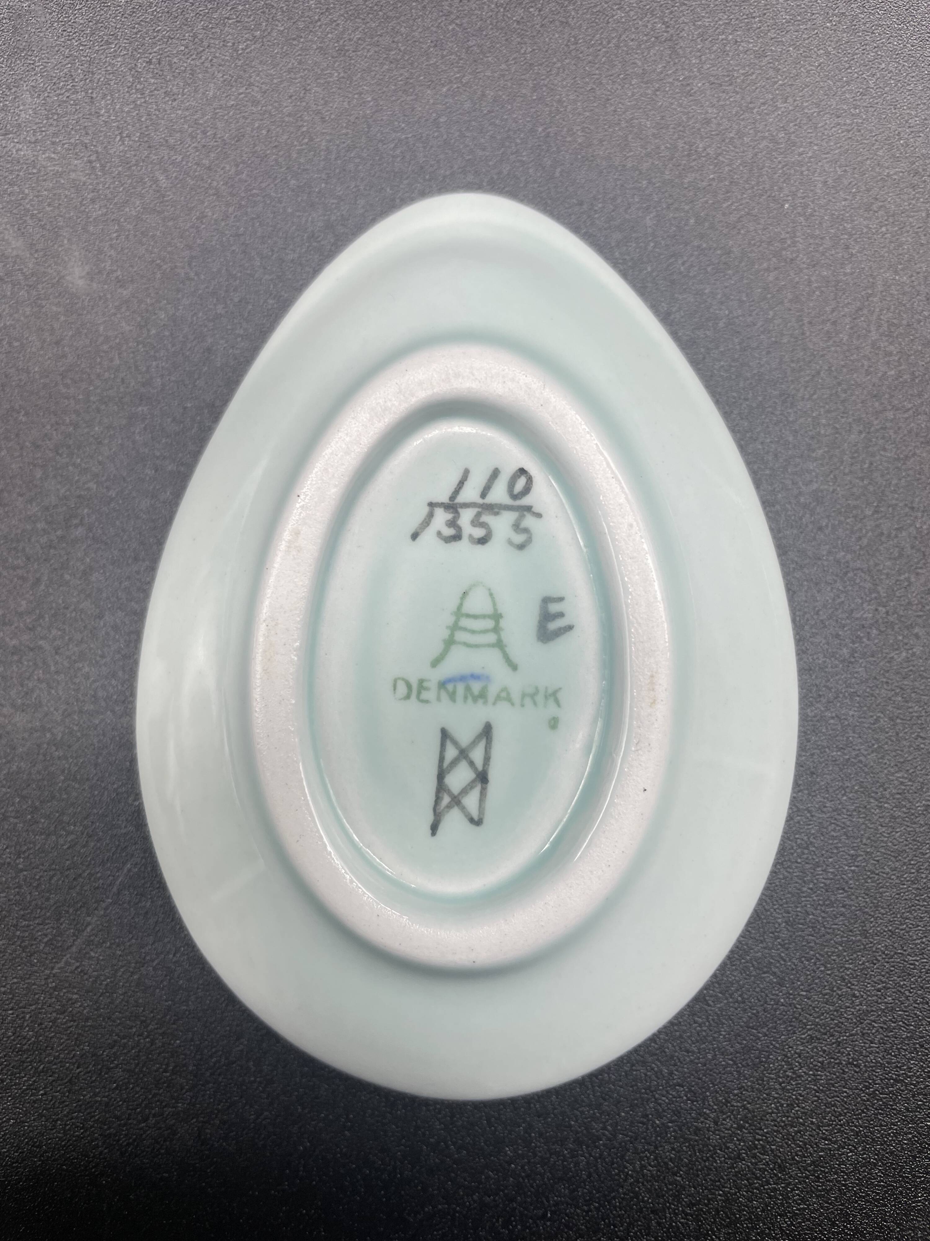 Small Danish dishes, Royal Copenhagen, porcelain – Bing & Grøndahl – 1960