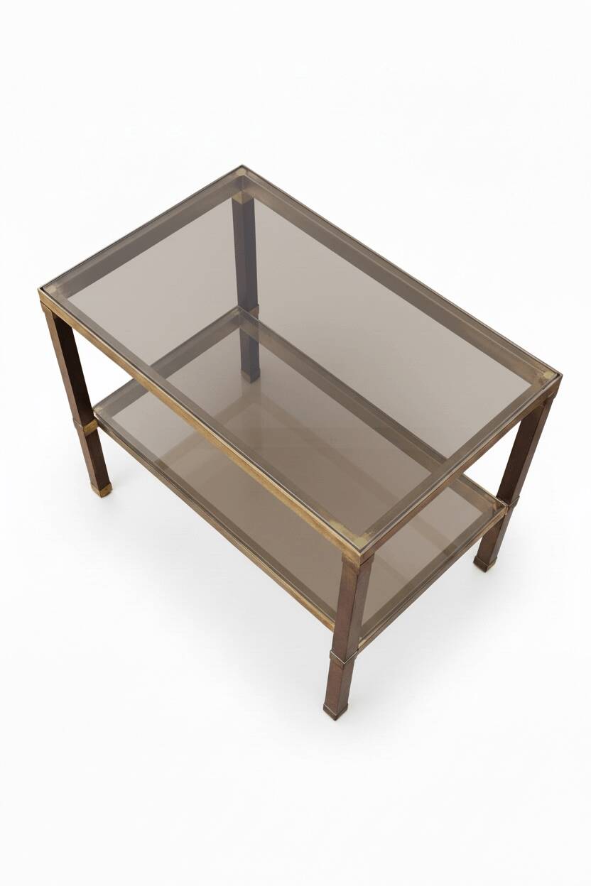 Pierre Vandel, coffee table with two tops