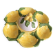 Dish - Aperitif bowls with lemon decoration