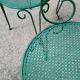 Suite de 4 fauteuils de jardin années 60