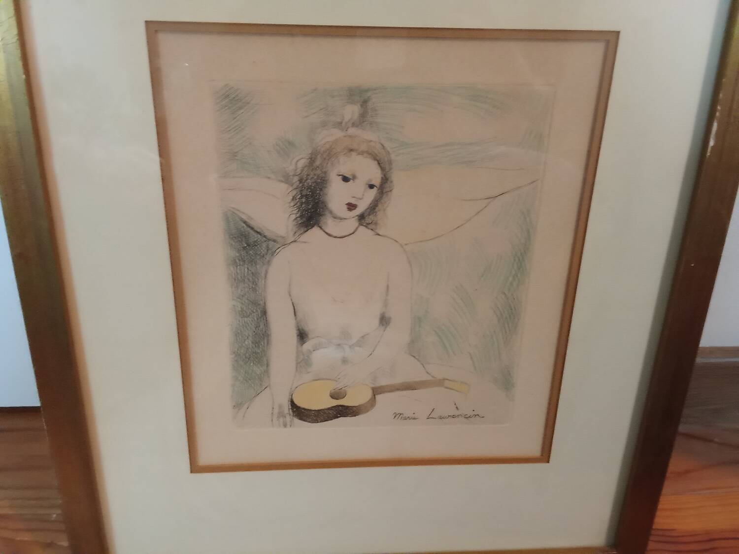 Original drawing by Marie Laurencin