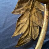 Metal wall lamp by Hans Kögl 1970