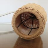 Lamp in rattan 60 70 years