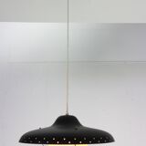 Opal glas pendant Bent Karlby for Lyfa 1950s Denmark