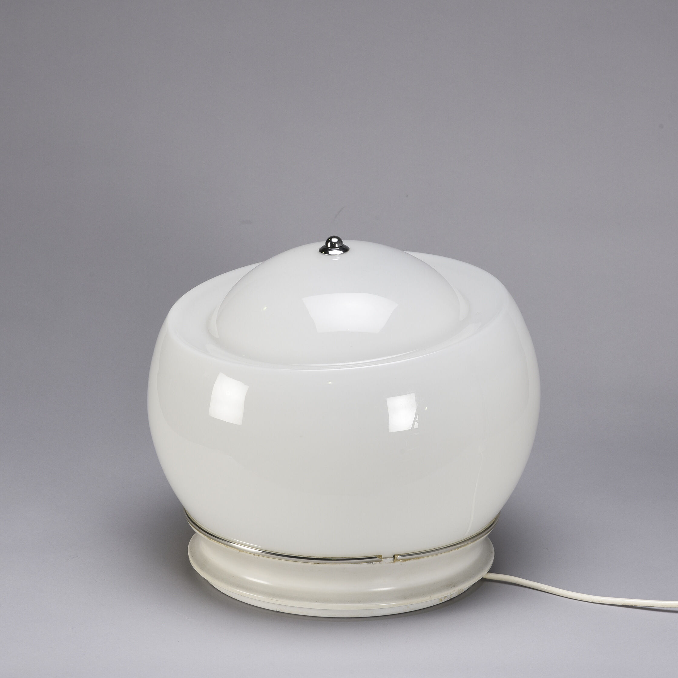 Lampe en verre soufflé, circa 1970