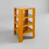 Ensemble de 4 tables Quattro Gatti jaune moutarde par Mario Bellini, C&B Italia