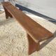 Vintage wooden bench L200