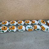 Gien ceramic set from the 70s