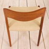 Niels O. Moller teak chair model 71, Denmark, 50s