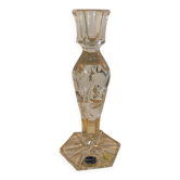 Bougeoir en cristal de Bohême