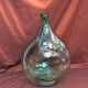 Lady Jeanne in glass 54 liters green color dimension: height -63cm- diameter -42cm-