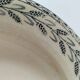6 old E.C. Salins “Les Épis” ironstone soup plates