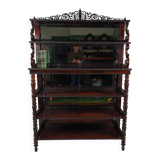 Fine quality étagère with crest – Regency / William IV period, 19th century