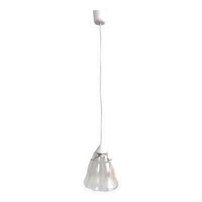 Lampe suspendue en forme de fleur, Narva Leuchen, Allemagne, années 1970.