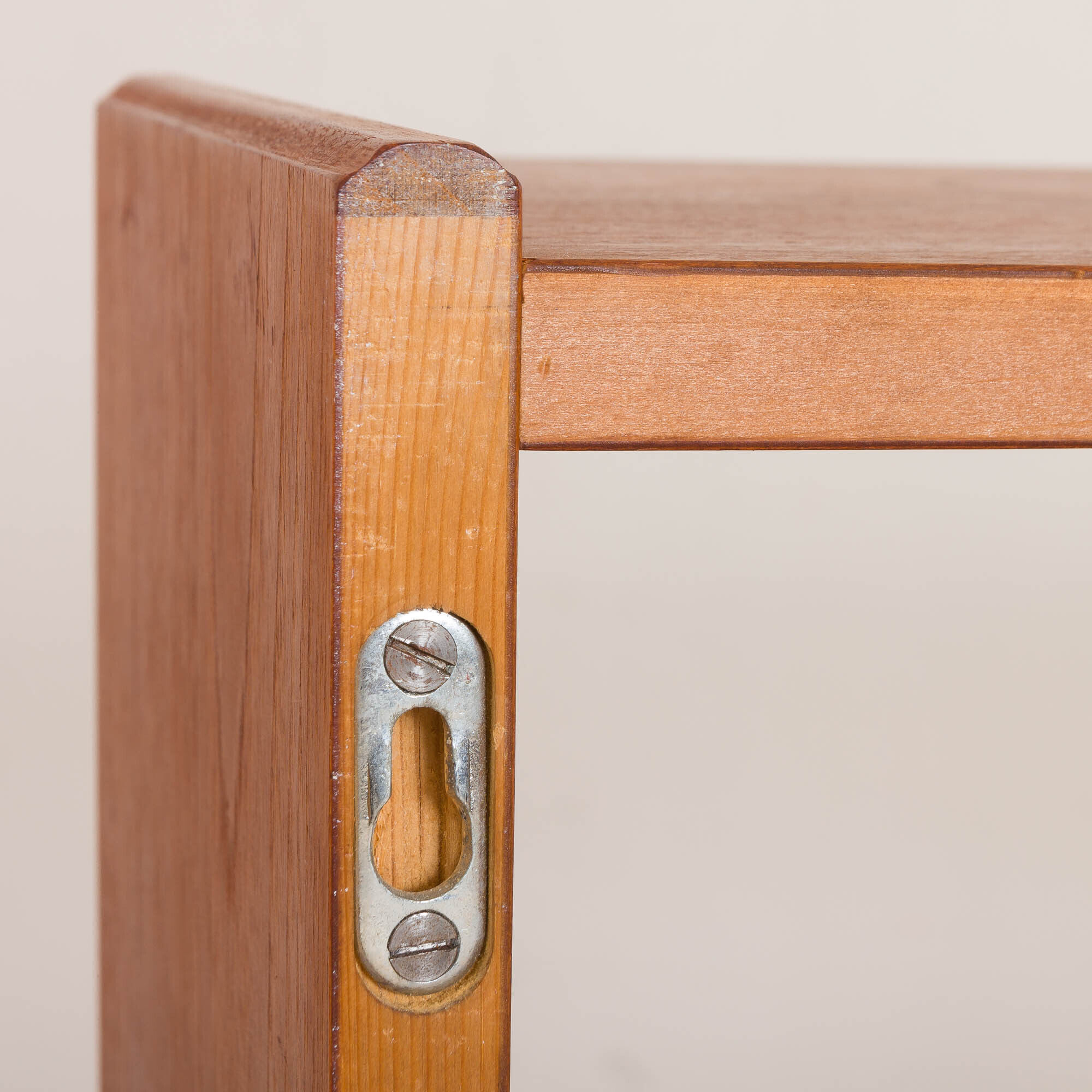 Norwegian mid-century bookshelf credenza in teak, 60s