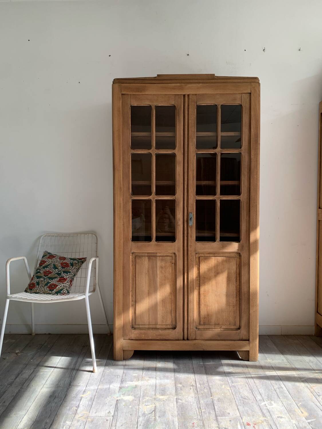 Parisian glass cabinet