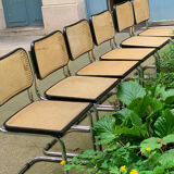 Chaises cesca B32 de Marcel Breuer