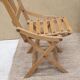 Chaise enfant pliante Thonet en bois