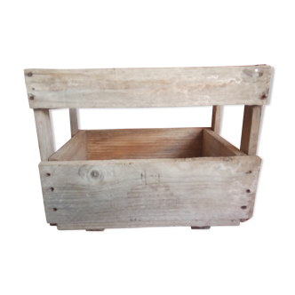 Wooden crate of the Caulier brewery