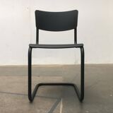 Black Vintage German Cantilever Chair S43 by Mart Stam for Thonet