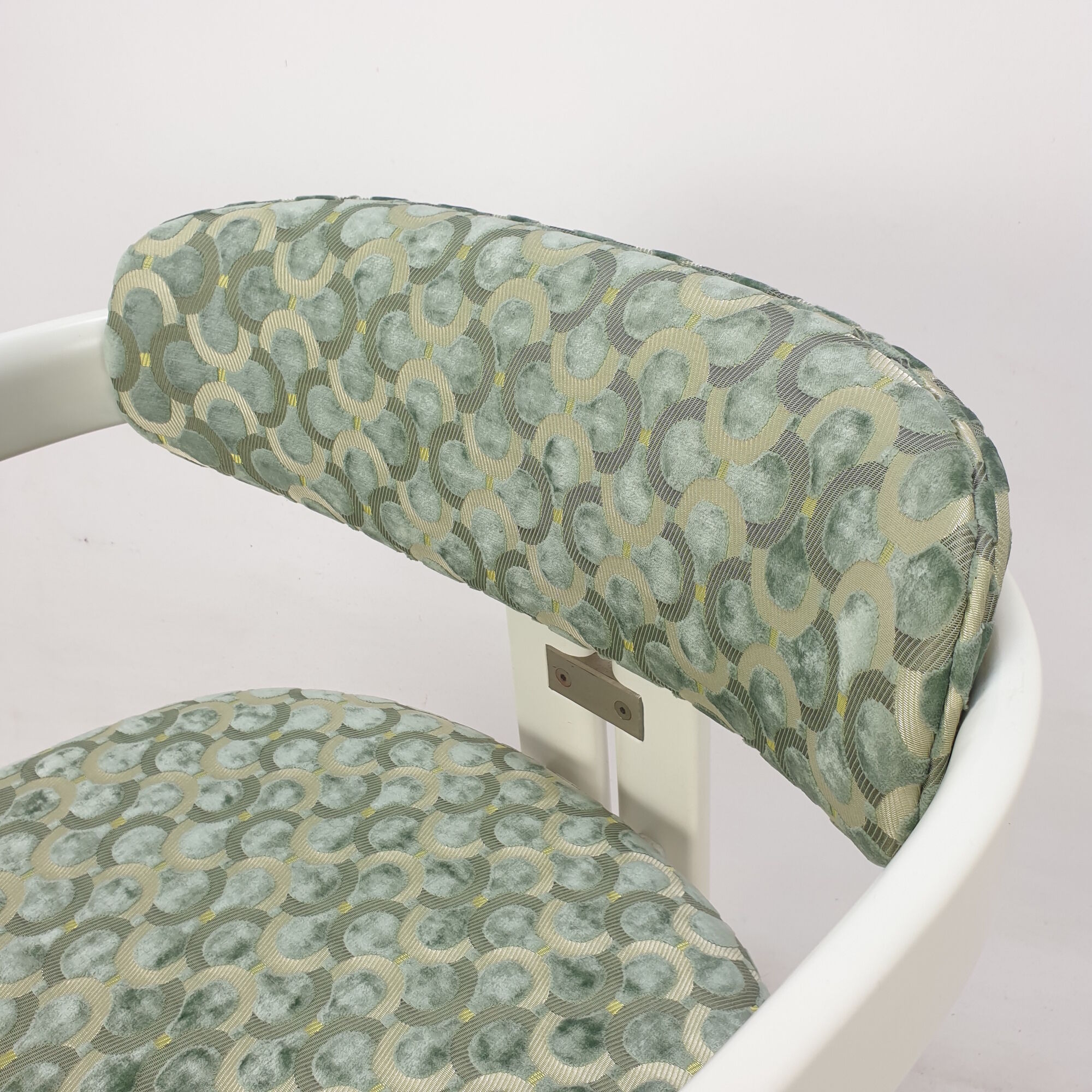 Augusto Savini for Pozzi Set of Four 'Pamplona' Chairs, Italy 1970's