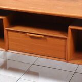 Teak writing desk „No. 75“ by Gunni Omann for Omann Jun Møbelfabrik