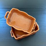 Pair of gratin dishes