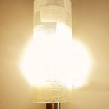 Pair of Vintage Glass Brass Wall Lights