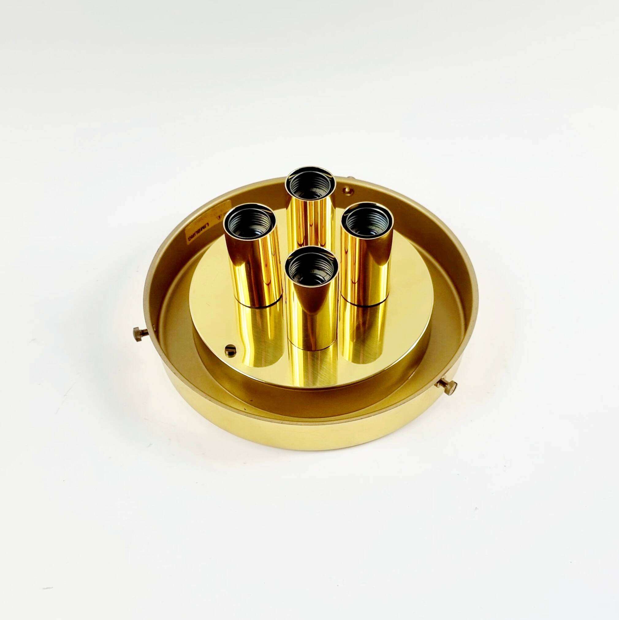 Large Space Age Mushroom-Shaped Ceiling Light from Limburg, Germany, 1970s