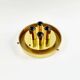 Large Space Age Mushroom-Shaped Ceiling Light from Limburg, Germany, 1970s