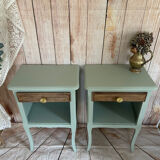 Pair of Louis XV style bedside tables