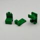 Green Wall Hooks by Olaf Von Bohr for Gedy 1970s