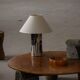 Ceramic table lamp, Danish studio, mid-20th century by Jeppe Hagedorn-Olsen.