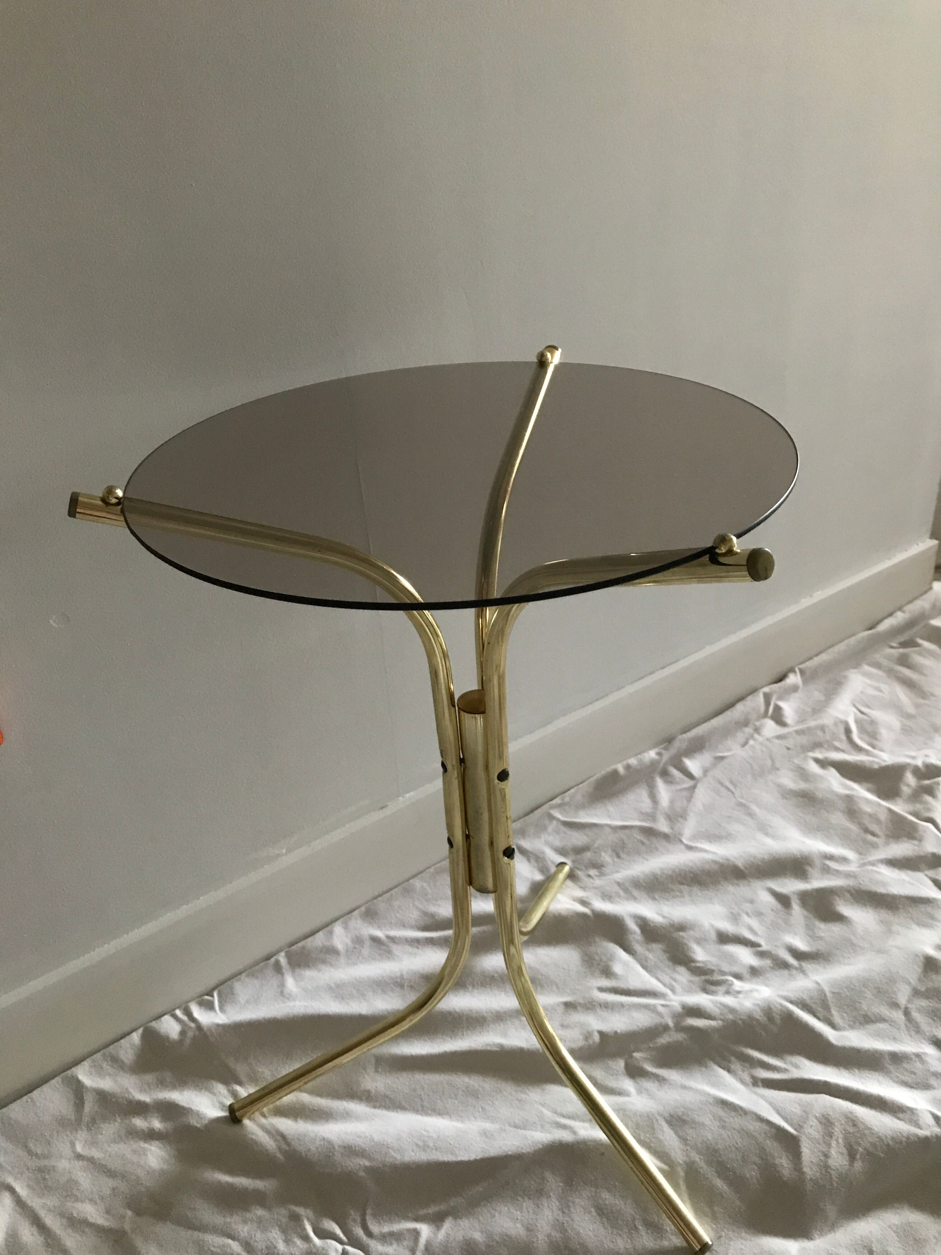 Table d'appoint-gueridon années 70