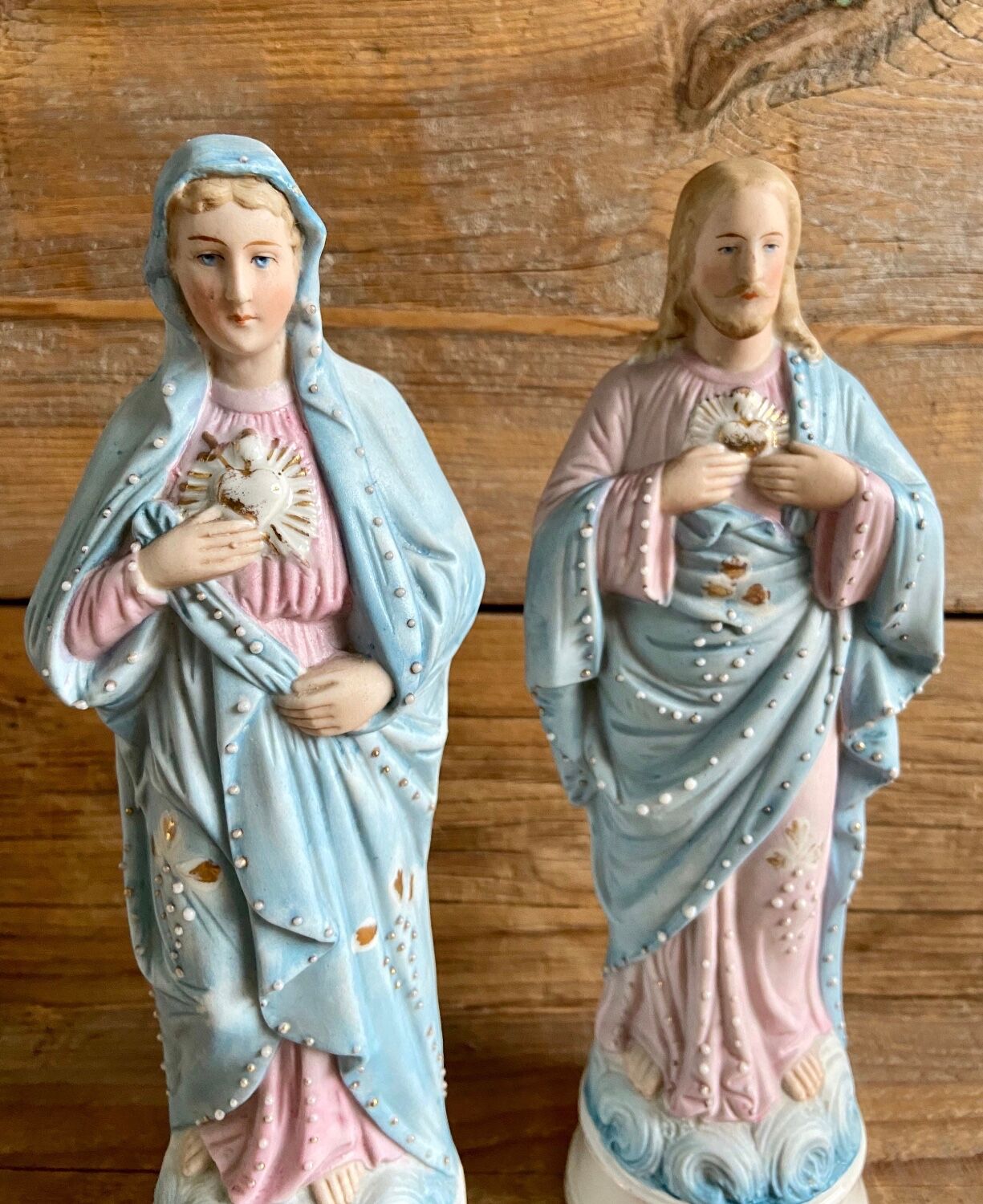 Religious statuettes early 20th century